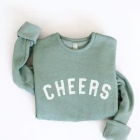 CHEERS Graphic Crewneck Sweatshirt - Image 9