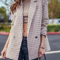 Tess Houndstooth Tweed Jacket - Image 3