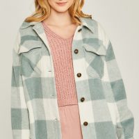 Blair Woven Plaid Fall Jacket - Image 9