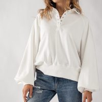 Soft Touch Quarter Snap Pullover Sweatshirt - Image 12