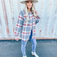 The Becca Plaid Shacket - Image 25