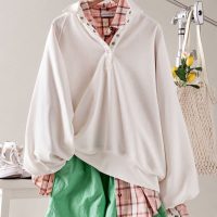 Soft Touch Quarter Snap Pullover Sweatshirt - Image 2