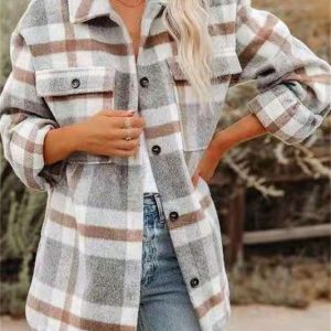 The Becca Plaid Shacket