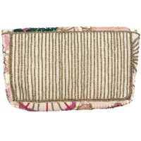 Multi Floral Double Sided Beaded Clutch - Image 3