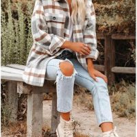 The Becca Plaid Shacket - Image 11