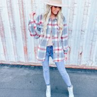 The Becca Plaid Shacket - Image 19
