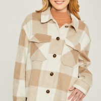 Blair Woven Plaid Fall Jacket - Image 4