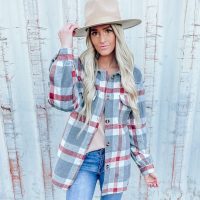 The Becca Plaid Shacket - Image 21