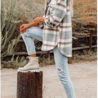 The Becca Plaid Shacket - Image 10
