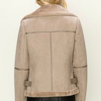 Beck Faux Shearling Moto Jacket - Image 3