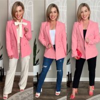 Ainsley Double Breasted Statement Blazer - Image 8