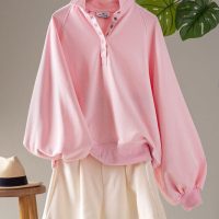 Soft Touch Quarter Snap Pullover Sweatshirt - Image 6